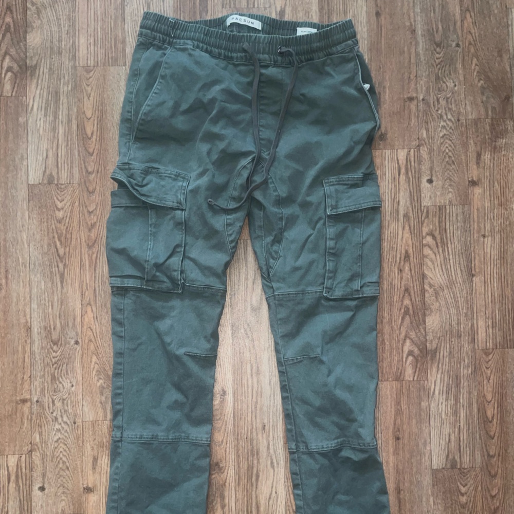PacSun Olive Green Utility Cargo Pants